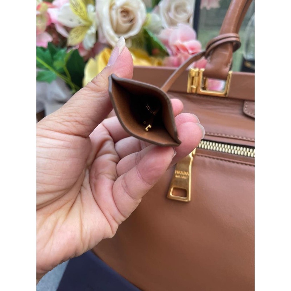 Prada Bn1862 Sughero Soft Calf Leather Frame Handbag/purse (pu1300 - Picture 4 of 12